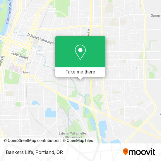 Bankers Life map
