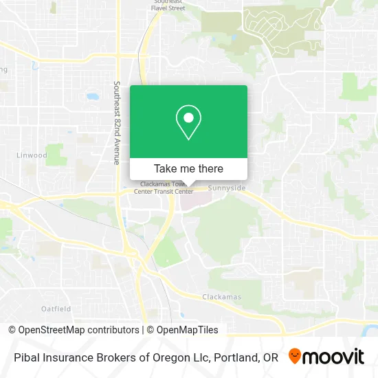 Pibal Insurance Brokers of Oregon Llc map