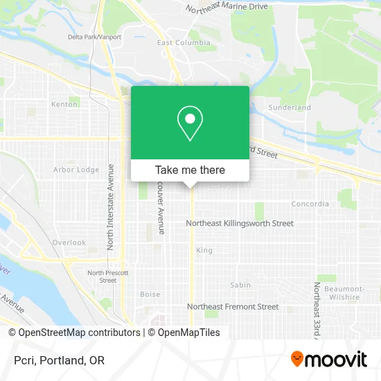 Pcri map
