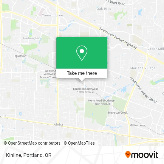 Kinline map