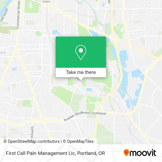 First Call Pain Management Llc map