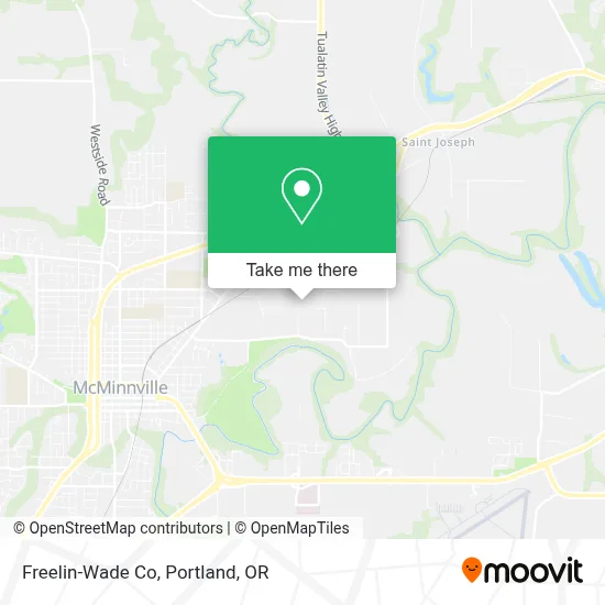 Freelin-Wade Co map