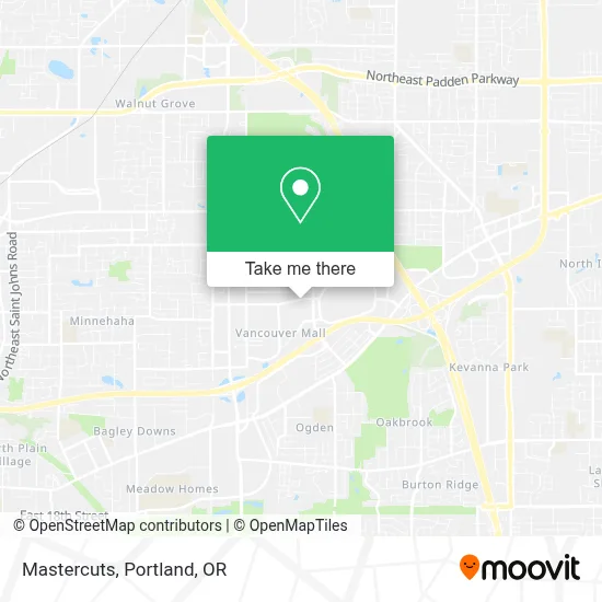 Mastercuts map