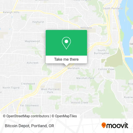 Bitcoin Depot map
