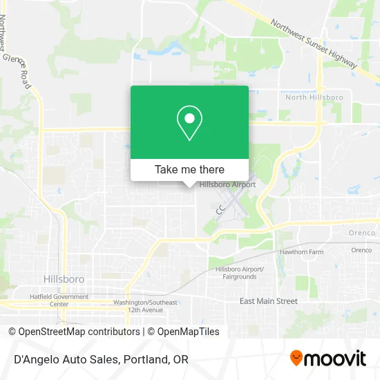 D'Angelo Auto Sales map