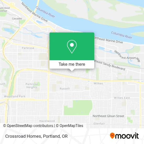 Crossroad Homes map