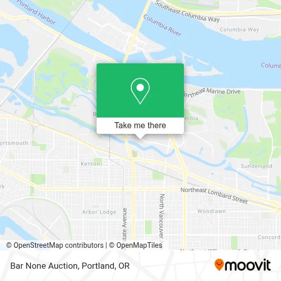 Bar None Auction map