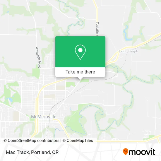 Mac Track map