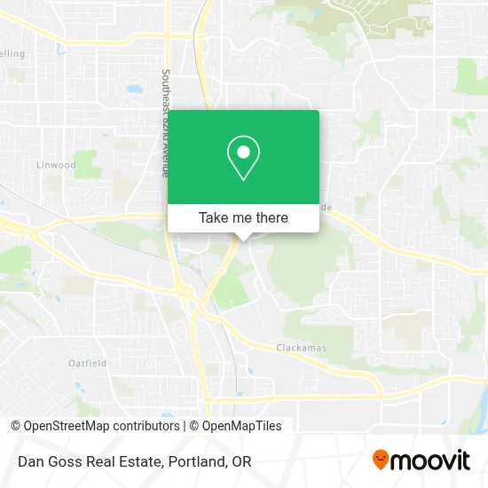 Dan Goss Real Estate map