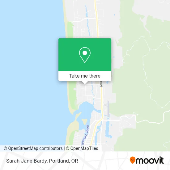 Sarah Jane Bardy map