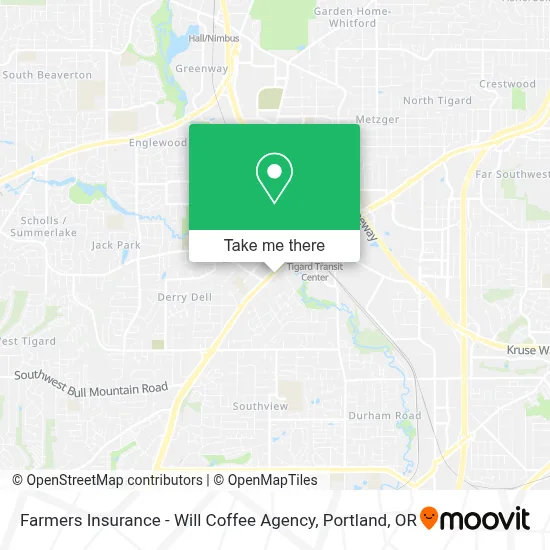 Farmers Insurance - Will Coffee Agency map
