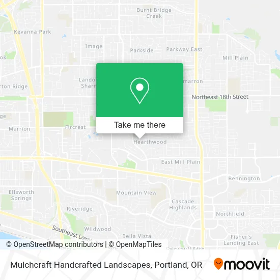 Mulchcraft Handcrafted Landscapes map