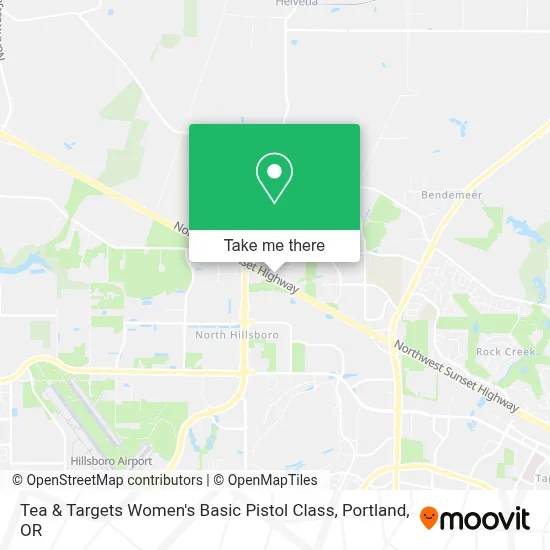 Tea & Targets Women's Basic Pistol Class map