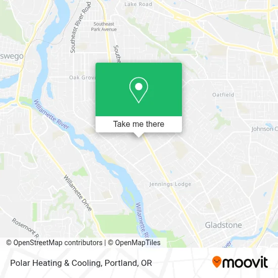 Polar Heating & Cooling map