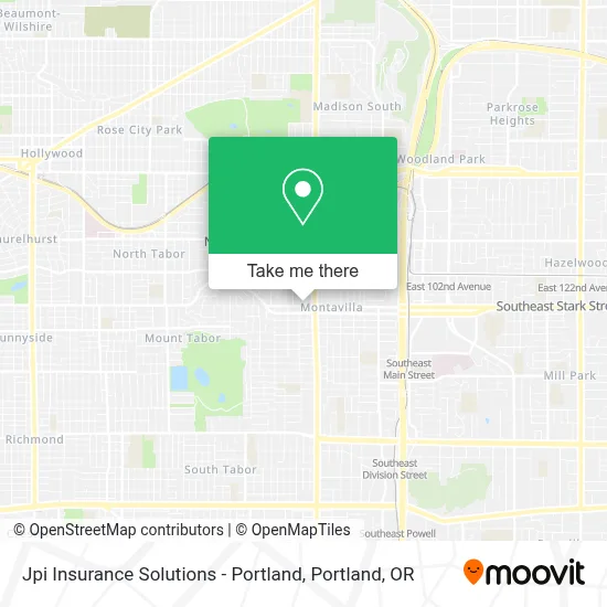 Jpi Insurance Solutions - Portland map