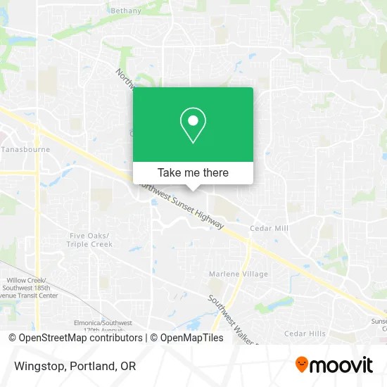 Wingstop map