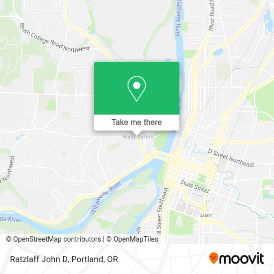 Ratzlaff John D map