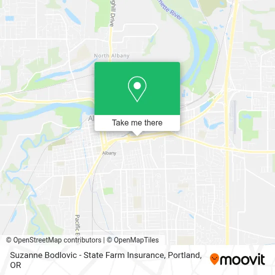 Suzanne Bodlovic - State Farm Insurance map