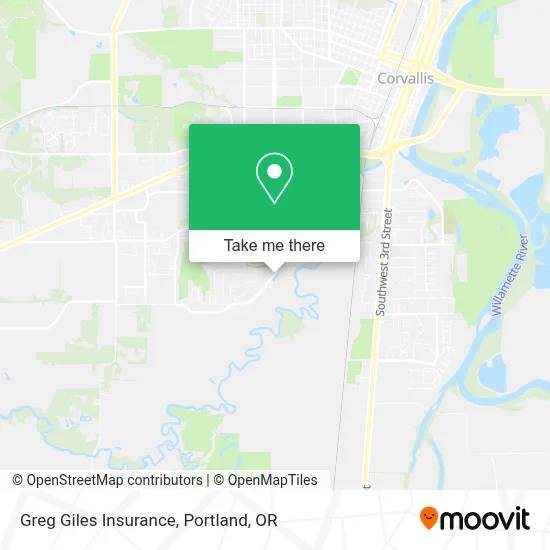 Greg Giles Insurance map