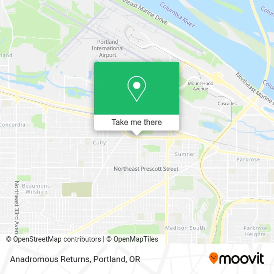Anadromous Returns map