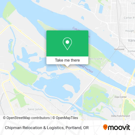 Chipman Relocation & Logistics map