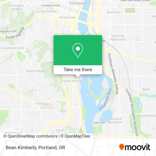 Bean Kimberly map