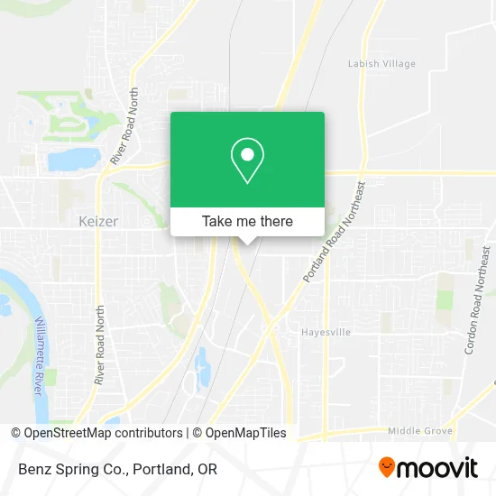 Benz Spring Co. map