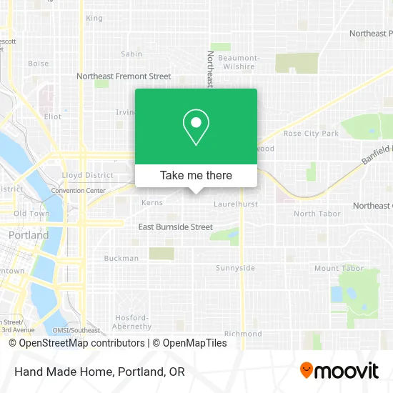 Hand Made Home map