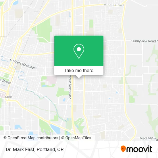Dr. Mark Fast map