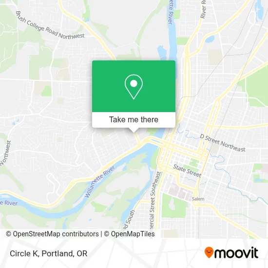 Circle K map