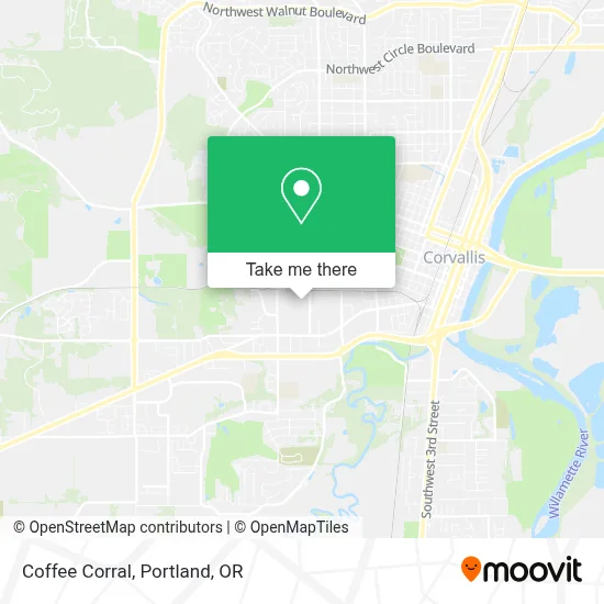 Coffee Corral map