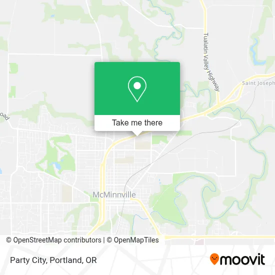 Party City map