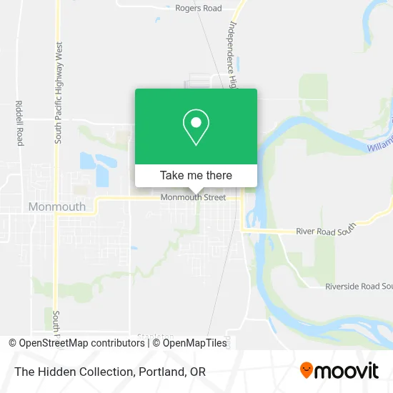 The Hidden Collection map