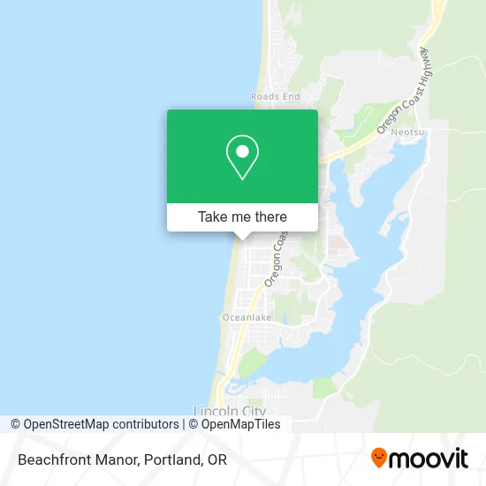 Beachfront Manor map