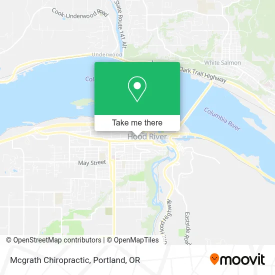 Mcgrath Chiropractic map