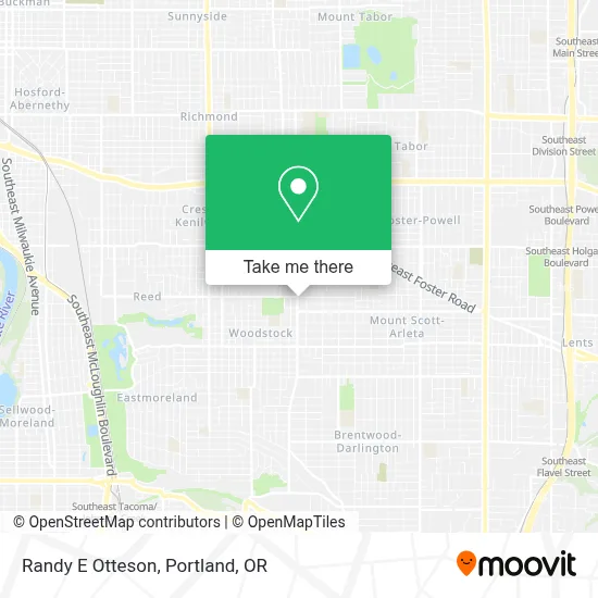 Randy E Otteson map