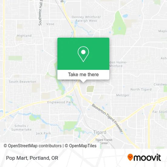 Pop Mart map