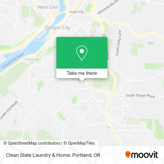 Clean Slate Laundry & Home map