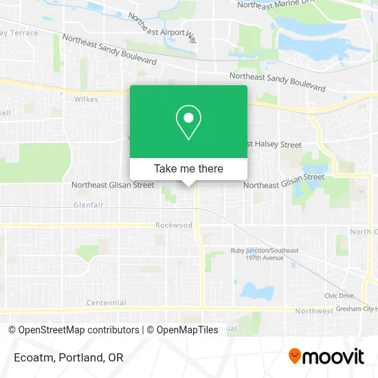 Ecoatm map