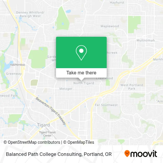 Balanced Path College Consulting map