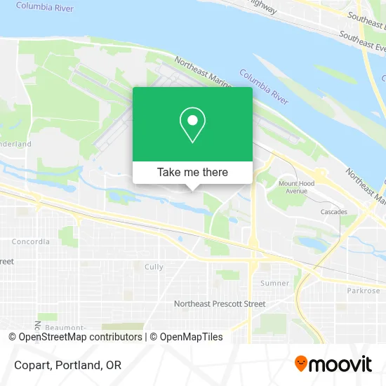 Copart map