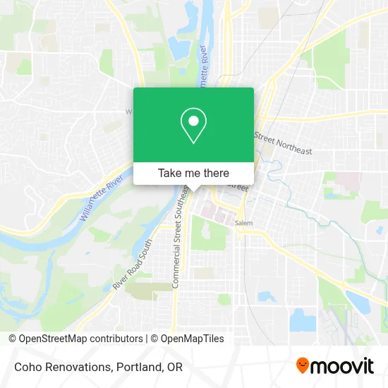 Coho Renovations map