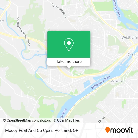 Mccoy Foat And Co Cpas map