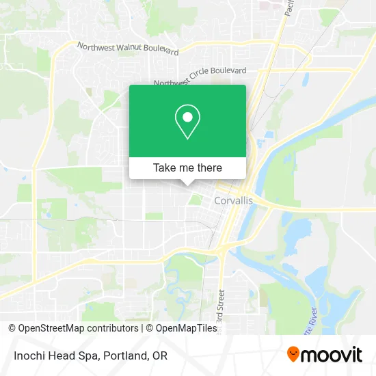 Inochi Head Spa map