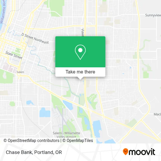 Chase Bank map