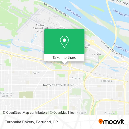 Eurobake Bakery map
