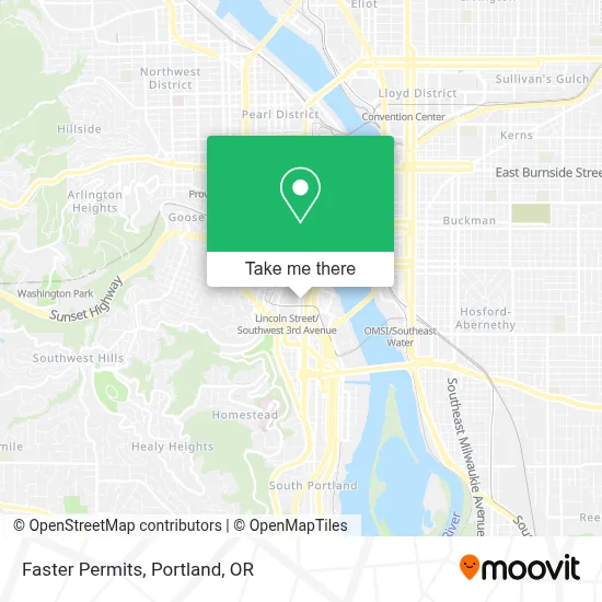 Faster Permits map