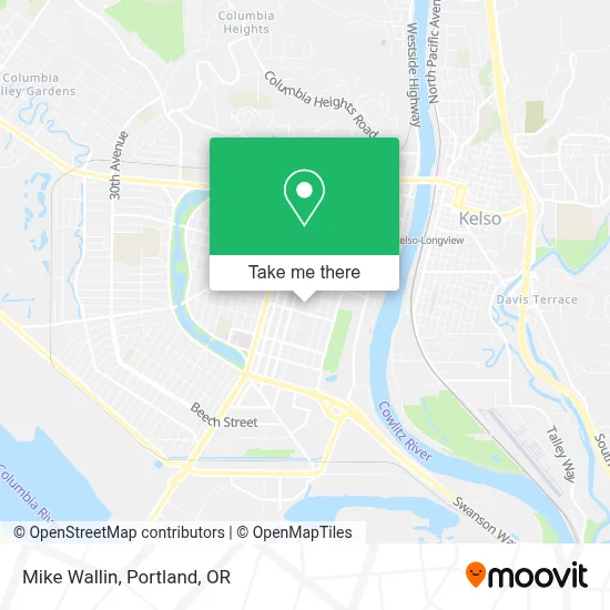 Mike Wallin map