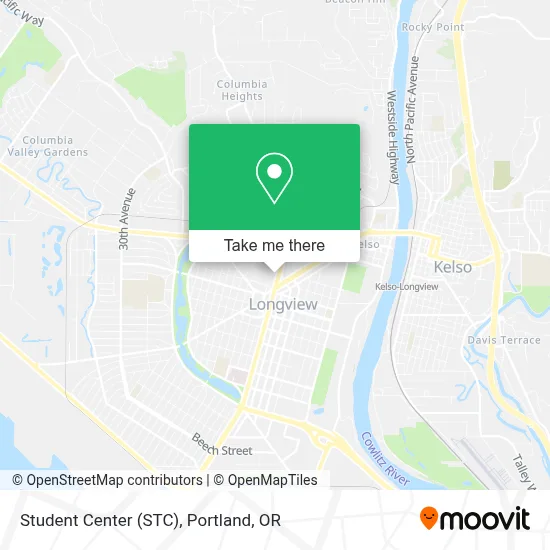 Student Center (STC) map