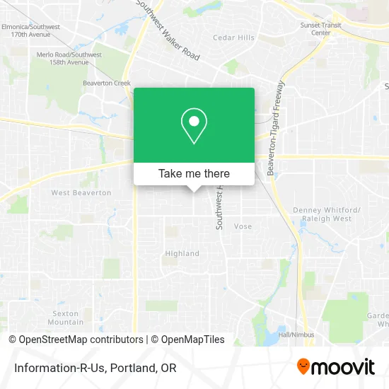 Information-R-Us map